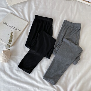 批新款 外穿九分小脚裤 发大码 百搭薄款 潮 弹力莫代尔打底裤 秋冬女装