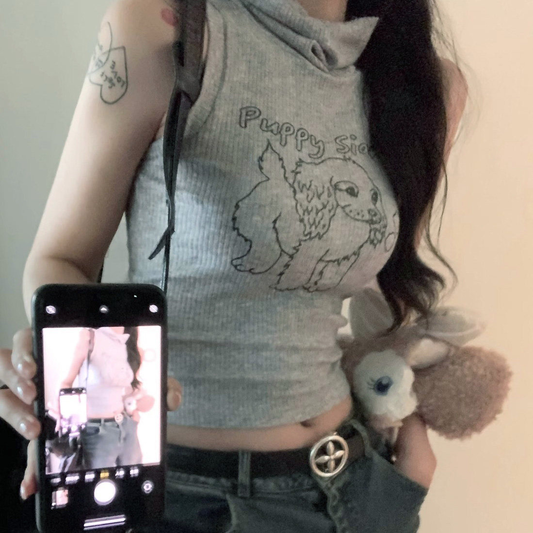 夏季女装批新款发修身内搭打底无袖上衣外穿小狗字母印花高领背心,女装/女士精品,背心吊带,淘宝优惠券,粉丝福利购,淘宝优惠卷