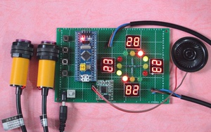 stm32单片机智能交通灯diy