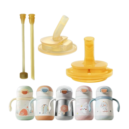 适用BOLOLO波咯咯吸管杯吸嘴配件儿童保温杯直饮吸管学饮杯水杯