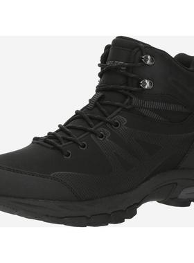 代购HITEC男士徒步鞋防滑缓震耐磨登山鞋中帮系带户外靴