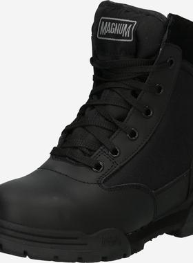 代购HITEC男士工装鞋防水防滑耐磨靴子高帮系带户外鞋