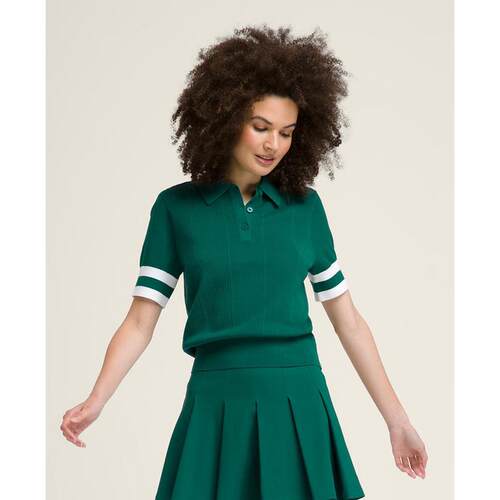 代购Wilson威尔胜女士POLO衫速干吸湿排汗贴合运动防走位设计