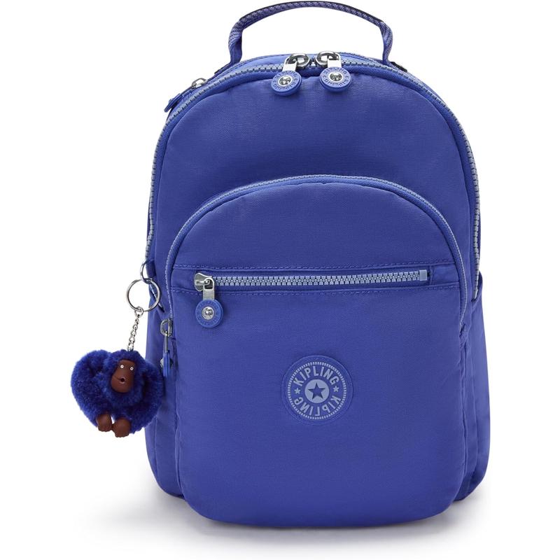 代购Kipling女士双肩包带平板保护套加厚肩带多口袋设计防泼水