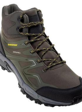 代购HITEC男士徒步鞋防水防滑保暖登山鞋中帮系带户外鞋