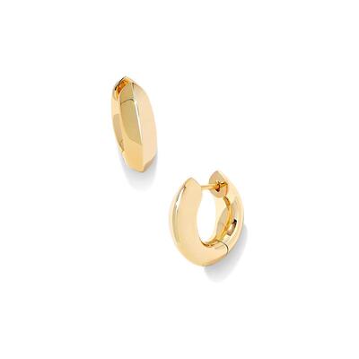 海外代购Kendra Scott（饰品）女士耳钉按扣设计防脱落黄铜镀金