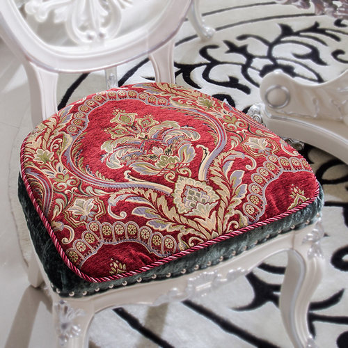 圣美绮椅子垫欧式防滑加厚餐厅