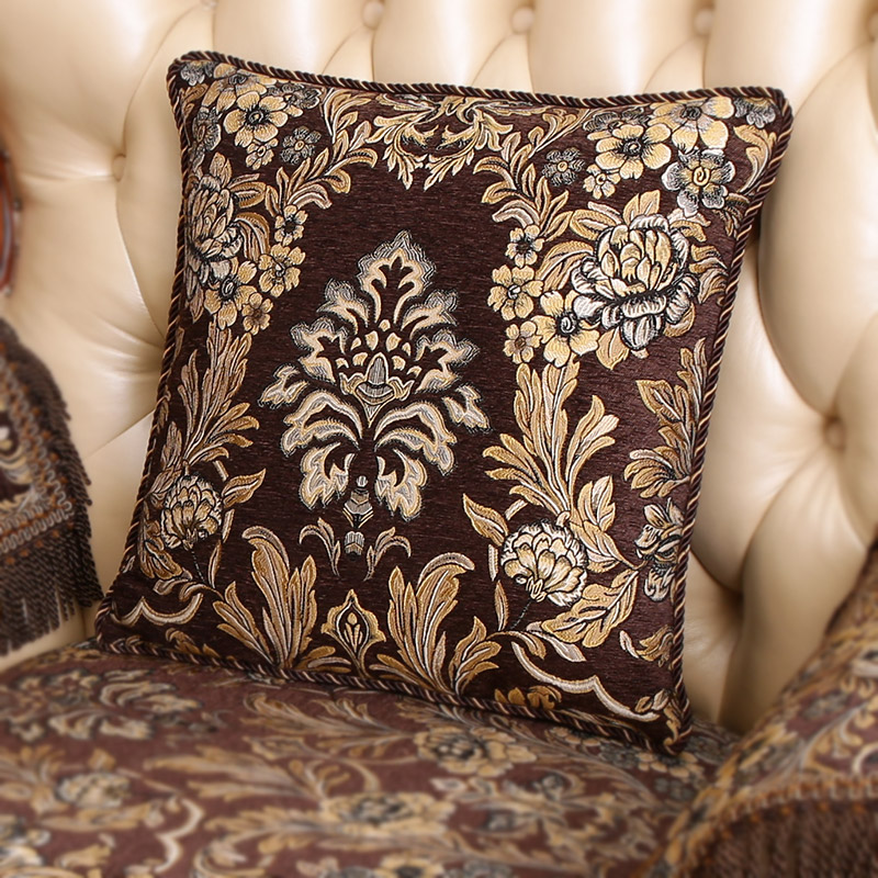 高档客厅沙发靠背抱枕靠垫u床头腰靠大靠背沙发靠枕垫大号方形定