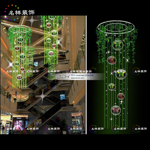 名样 夏季新款 海洋系商场酒店中庭装饰 中空吊饰 商业美陈布置