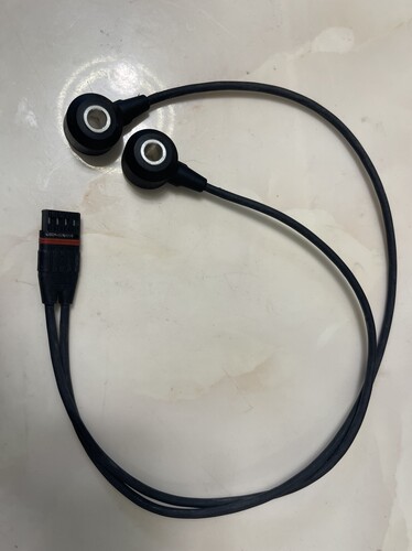 适配宝马N52 E87E90E92E93E60F18E66F02Z4爆震传感器爆震传感线原