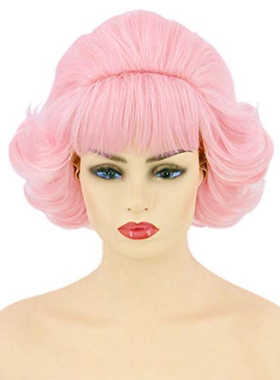 短款 卷发 高温丝 女士party 假发