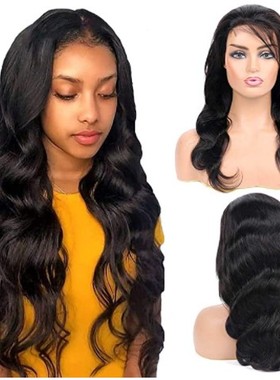 20英寸 4城4 淡白色 长卷发 蕾丝假发