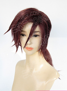 薄桜鬼 原田左之助 Harada Sanosuke 棕红色 cosplay造型假发