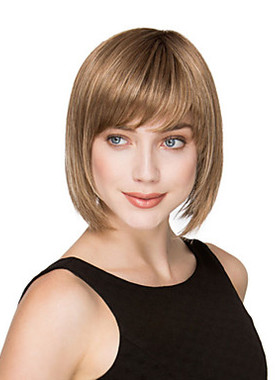 黑色 bob 波波头 高温丝假发