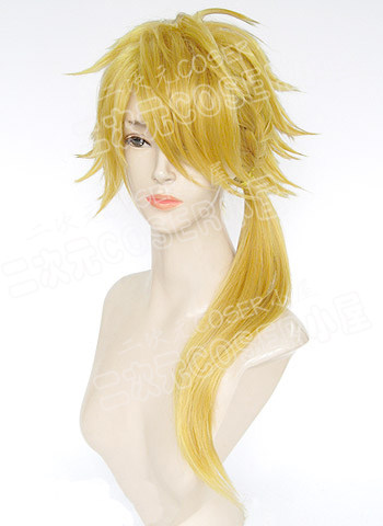 刀剑乱舞 狮子王 金黄色 cosplay造型假发