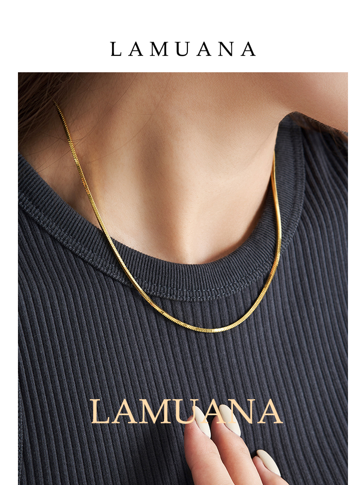 LAMUANA简约肖邦链项链