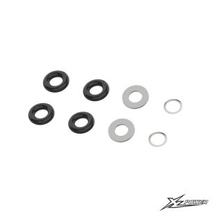 小罗模型 XLPower Stratos200 横轴胶圈90度 直升机配件 XL20H030