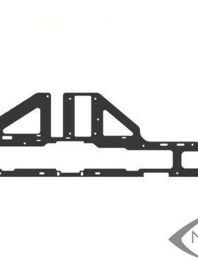 小罗模型 MSH PROTOS 700侧板  直升机配件 MSH71238