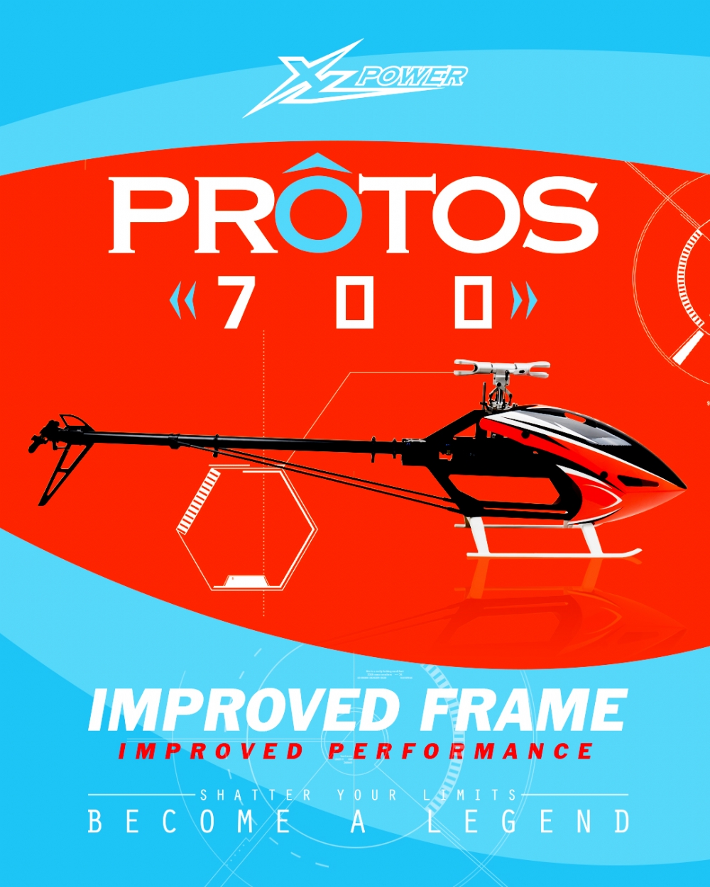 小罗模型 意大利 MSH   Protos 700X 标准版空机 MSH71530 玩具/童车/益智/积木/模型 直升机 原图主图