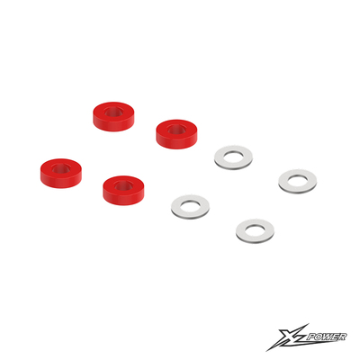 小罗模型 XLPower Stratos200 锥度横轴胶圈直升机配件XL20H130