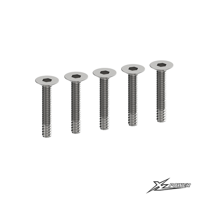小罗模型 XLPower Stratos200M2.5*12平头螺丝直升机配件XL20S060