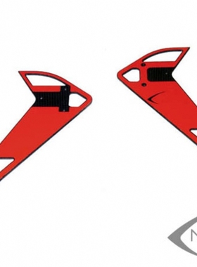 小罗模型 MSH PROTOS 700 红色垂尾贴纸  直升机配件 MSH71182