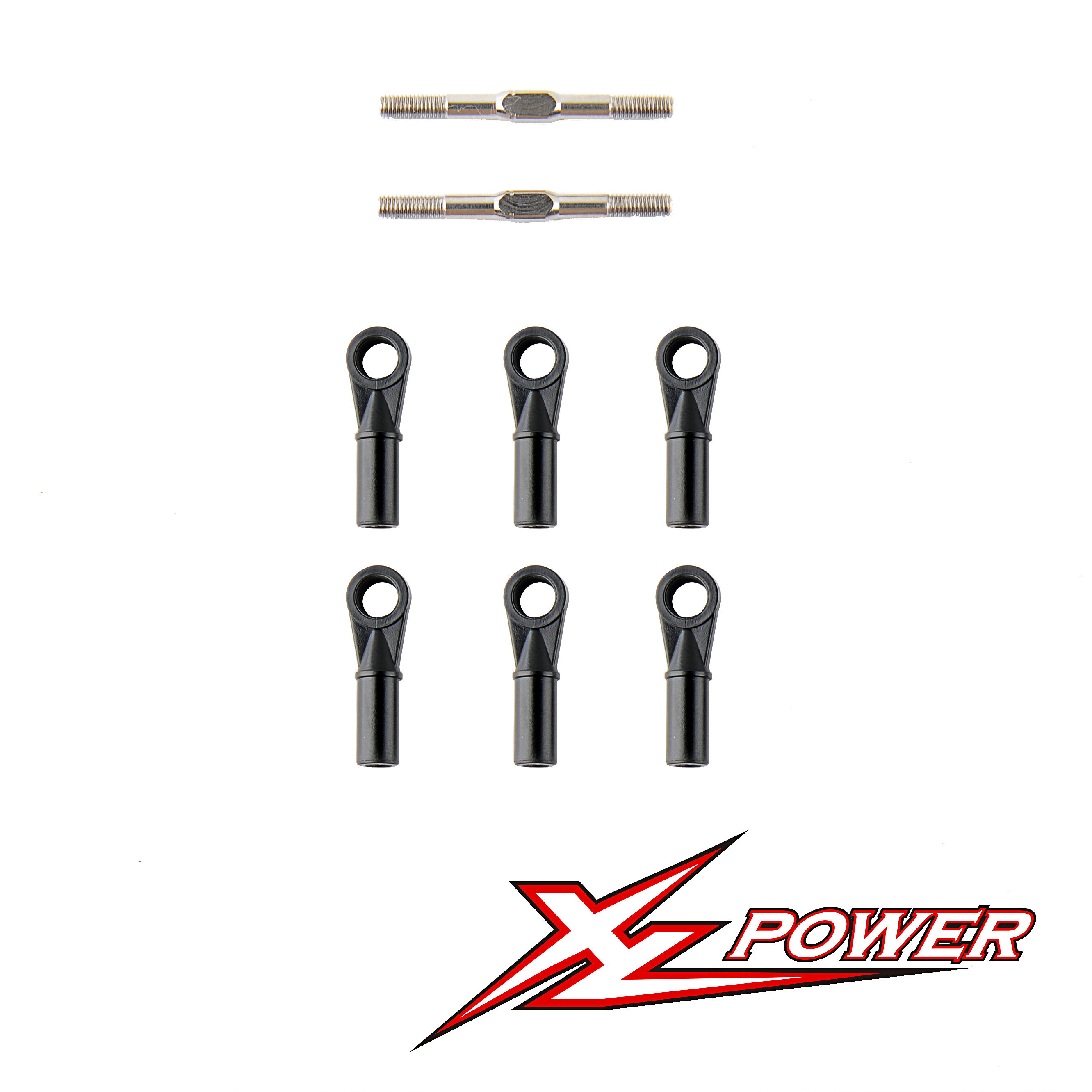 小罗模型XLPower 520/Nimbus 550 直升机配件 旋翼头连杆 XL52H12