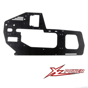 小罗模型 XLPower 520 直升机配件 左侧板 XL52B19