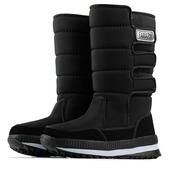 女高筒加绒中年防寒 保暖加厚防水雪地鞋 户外防滑棉靴男冬季 工作鞋