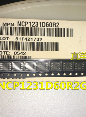 贴片 NCP1231D60R2G 全新原装进口 丝印231D6 SOP-8 可直拍