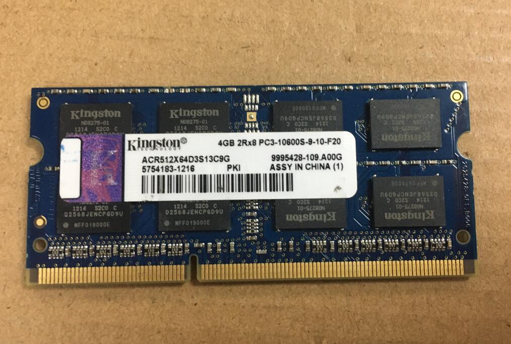 ACR512X64D3S13C9G 4GB 2RX8 PC3-10600S全新电脑内存现货