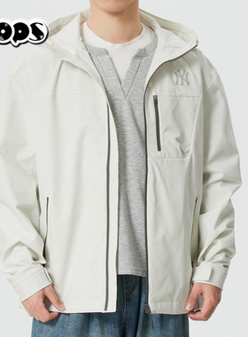 MLB官网防风衣男女装2026春季新款运动外套休闲情侣外套3AWJB0361