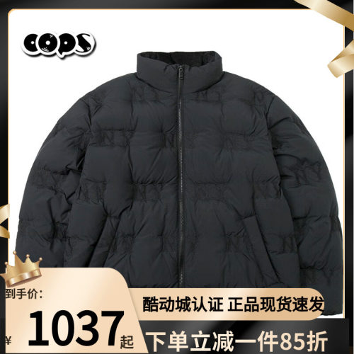 MLB情侣外套男女款24款NY刺绣防风保暖立领羽绒服3ADJG1046/DJG10