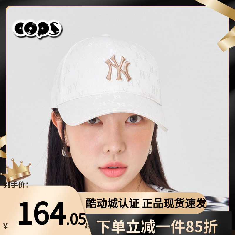 MLB老花帽子夏季新款男帽女帽情侣棒球帽NY遮阳帽鸭舌帽3ACPM105N图片