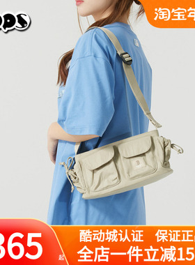 MLB男女2025新款运动休闲挎包单肩包斜挎包腋下包多口袋3ACRB035N