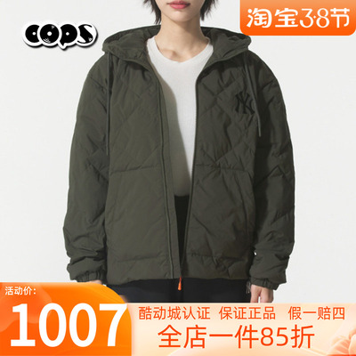 MLB男女装冬季短款羽绒服夹克