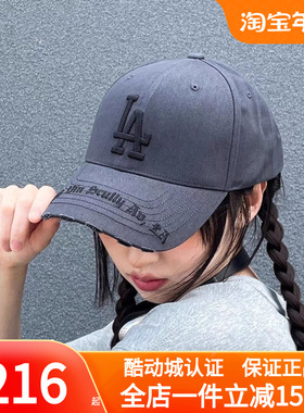 MLB帽子男帽女帽情侣帽防晒帽做鸭舌帽棒球帽运动遮阳帽3ACPKP02N