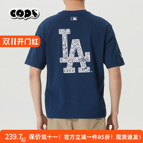 MLB正品男女短袖运动T恤透气休闲