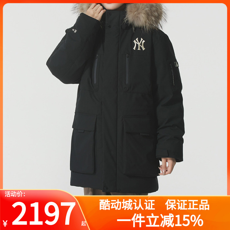 MLB男女冬季新款运动羽绒服加厚