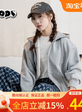 MLB情侣外套男女24年NY镂空大标印花连帽拉链运动3ATRB0544/TRB05