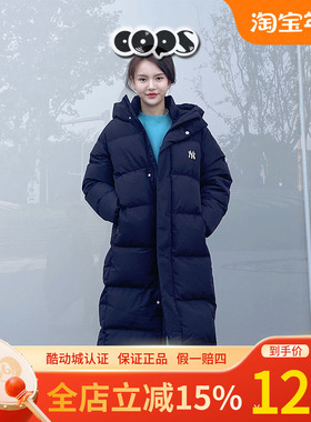 MLB长款羽绒服女装冬季新款NY休闲上衣男士过膝保暖外套3ADJJ0416