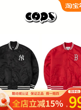 MLB情侣棒球服男女龙年24年休闲飞行运动茄克外套3AJPQ0141/JPQ01