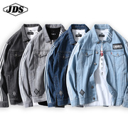 Spring and summer new BF wind denim jacket Japanese jacket trend Korean version youthful vitality student spring loose casual