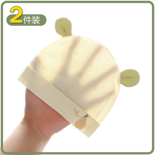 婴儿超薄胎帽夏季无骨透气帽