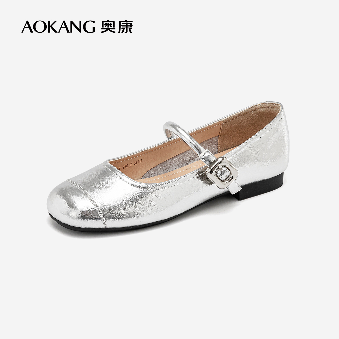 奥康法式优雅玛丽珍单鞋