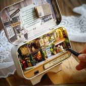 Diy小屋 解压手工拼装 微缩场景男儿童手作女孩生日礼物新年情人节