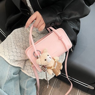 跨境韩版 简约小方包百搭单肩斜挎包手机包 包包斜挎包女2025新款