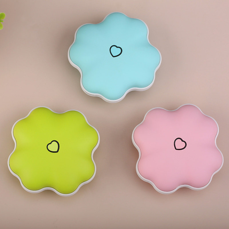 PORTABLE STUDENT CUTE KOREAN VERSION OF USB HAND WARMER AND POWER BANK DUAL-PURPOSE TWO-IN-ONE DOUBLE-SIDED HEATING SMALL CARRY-ON