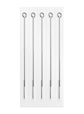 五根圆三单独的纹身针3rl 针的针头有三个小针头一次性纹身针