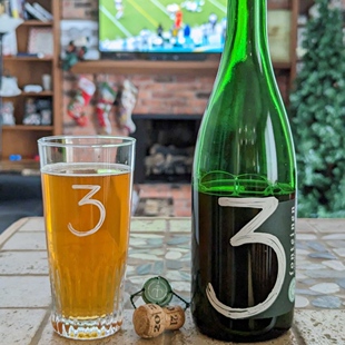 满分TOP50! 比利时进口 三泉 3泉 老贵兹 精酿啤酒 酸啤酒 750ml